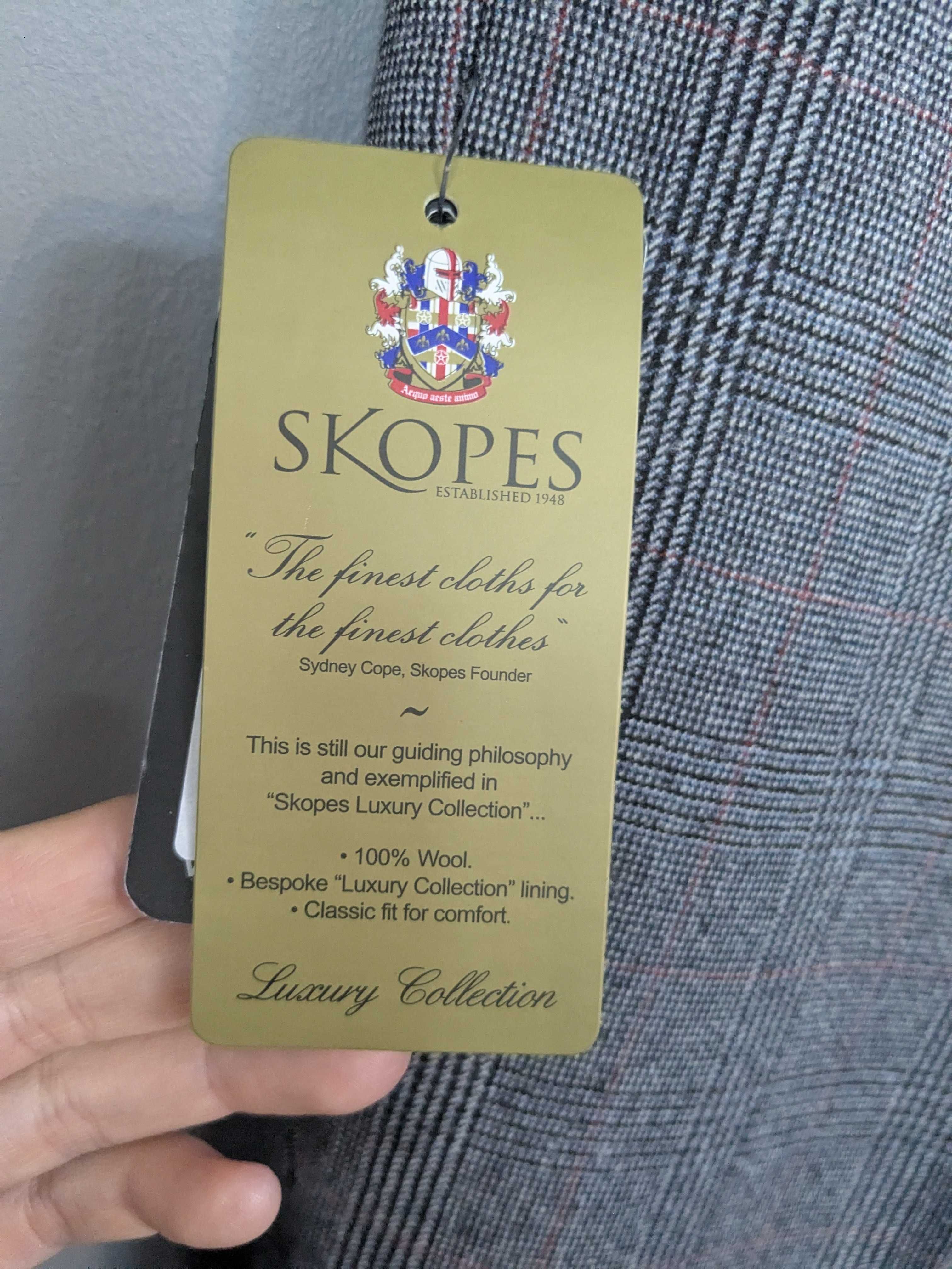 Spodnie Skopes 100% wełna rozm. 40S