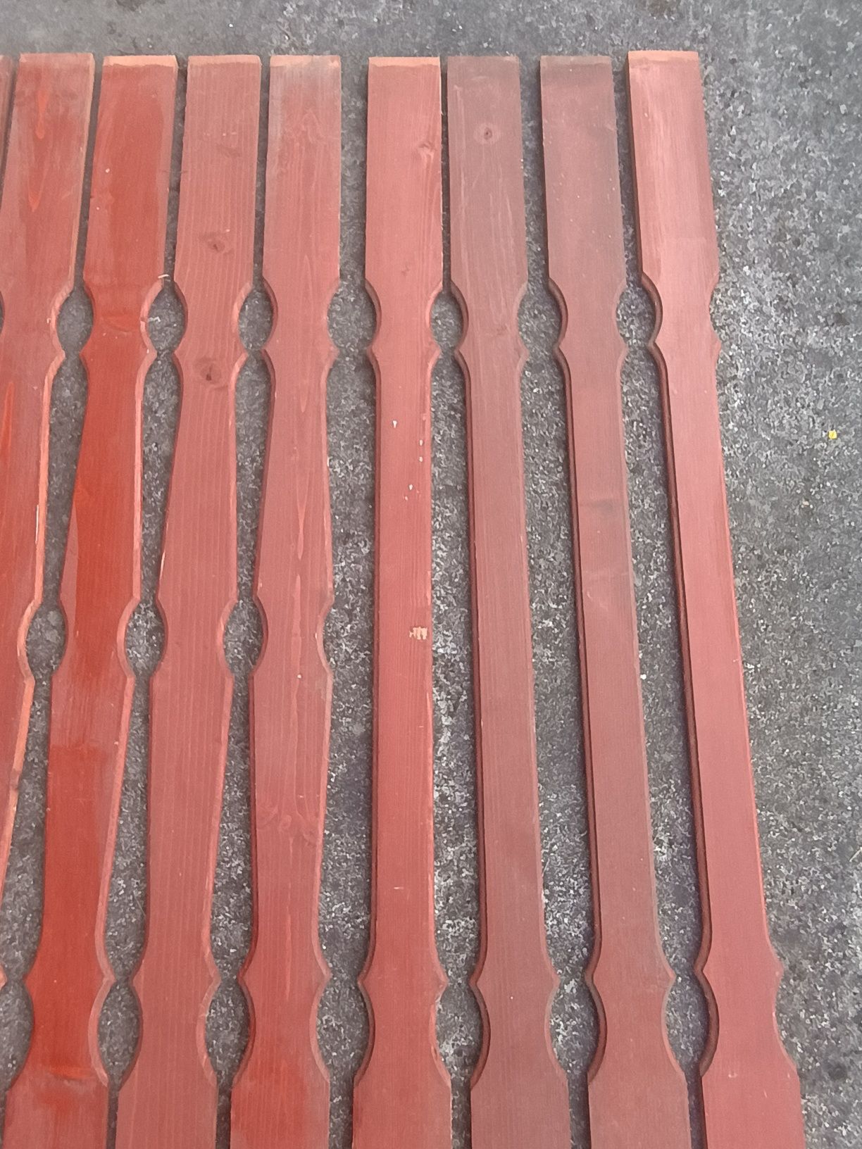 Tralki drewniane używane 115 cm