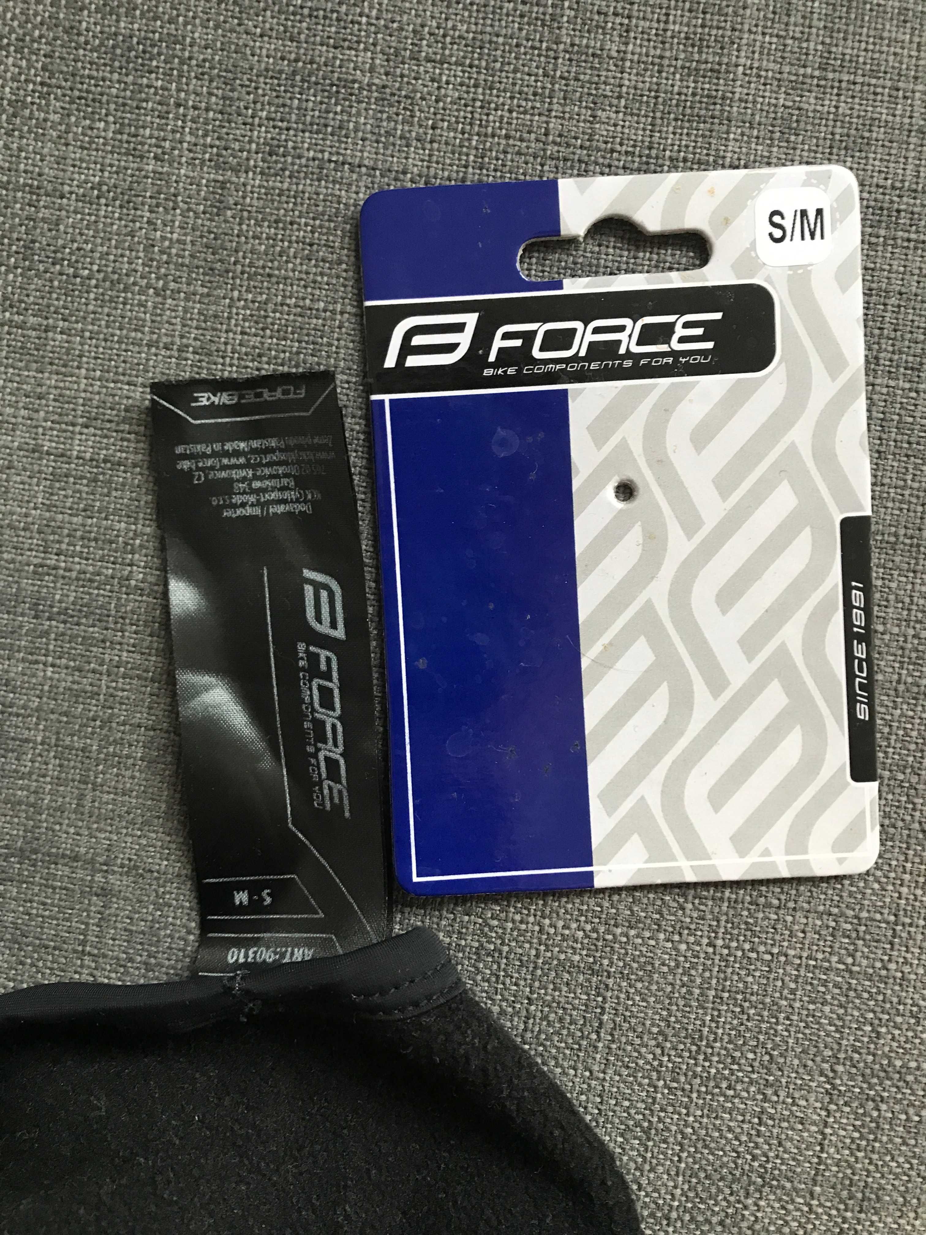 Czapka pod kask FORCE FREEZE, czarna S-M