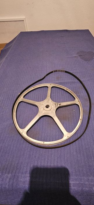 Drzwiczki  i kolo bebna pralki Samsung WF600B0BKWQ