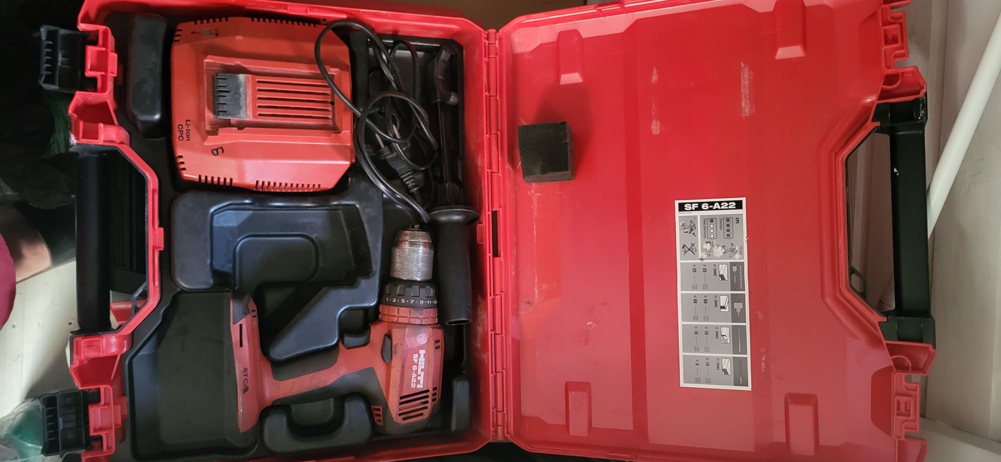 Rezerwacja Wkrętarka Hilti 21,6 V SF 6-A22 MOCNA ATC