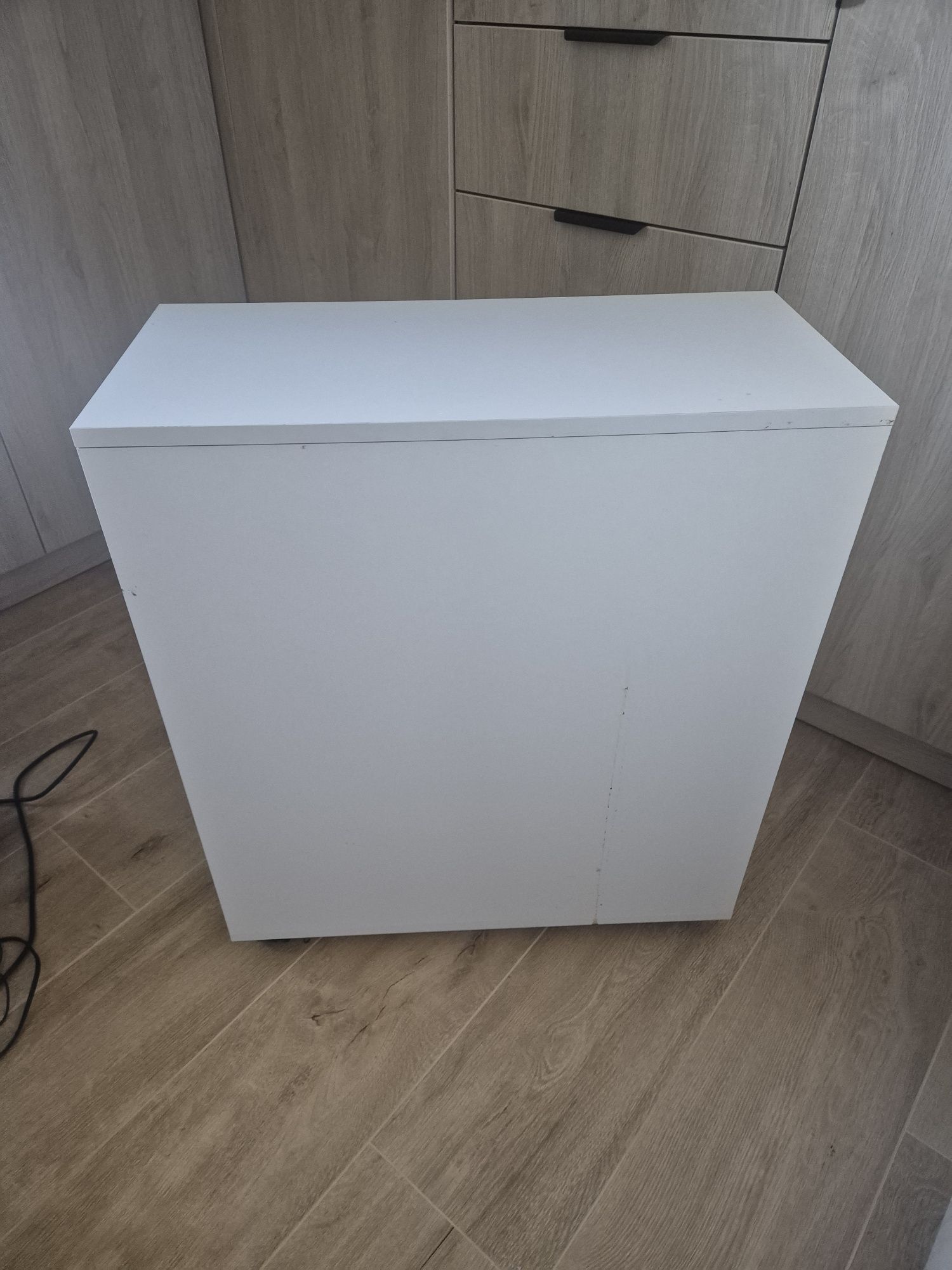 Biala półka regał wymiary 75x65x30