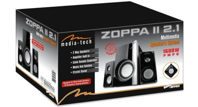 Głośniki Media Tech ZOPPA II MT3319K + zestaw głośników 5 sztuk
