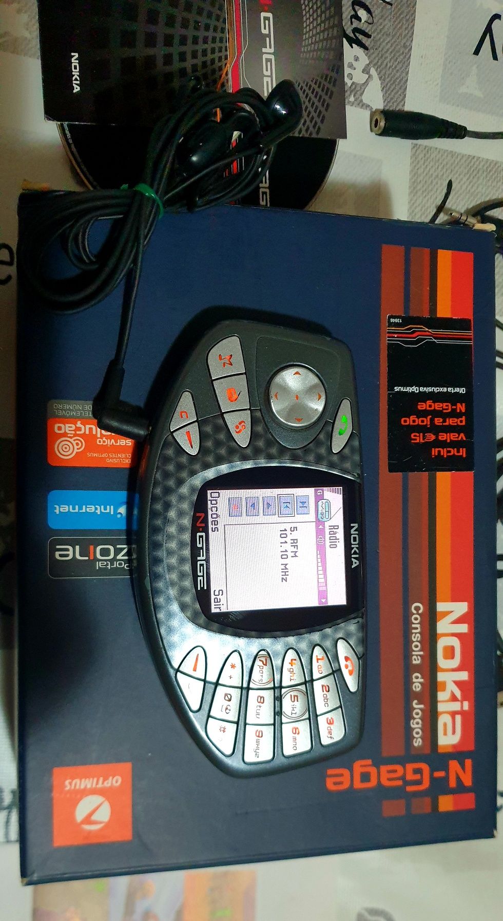 Nokia N-gage desbloqueado como novo!