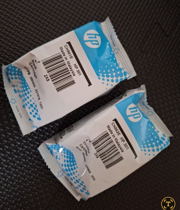 Tusz HP 301 Czarny i Kolor Oryginalny