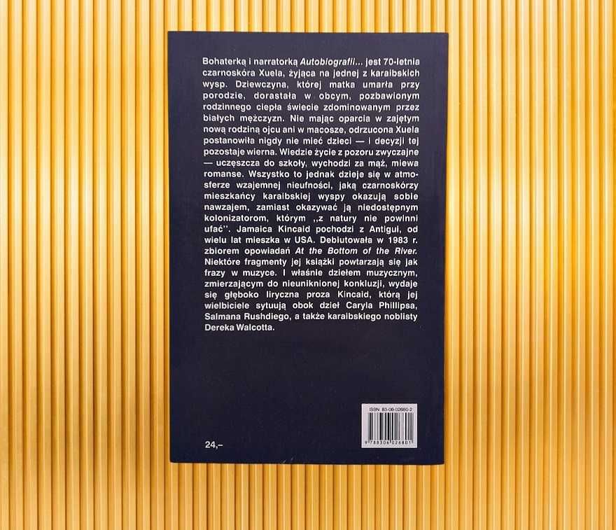 Autobiografia mojej matki * BDB * KINCAID Jamaica * PIW