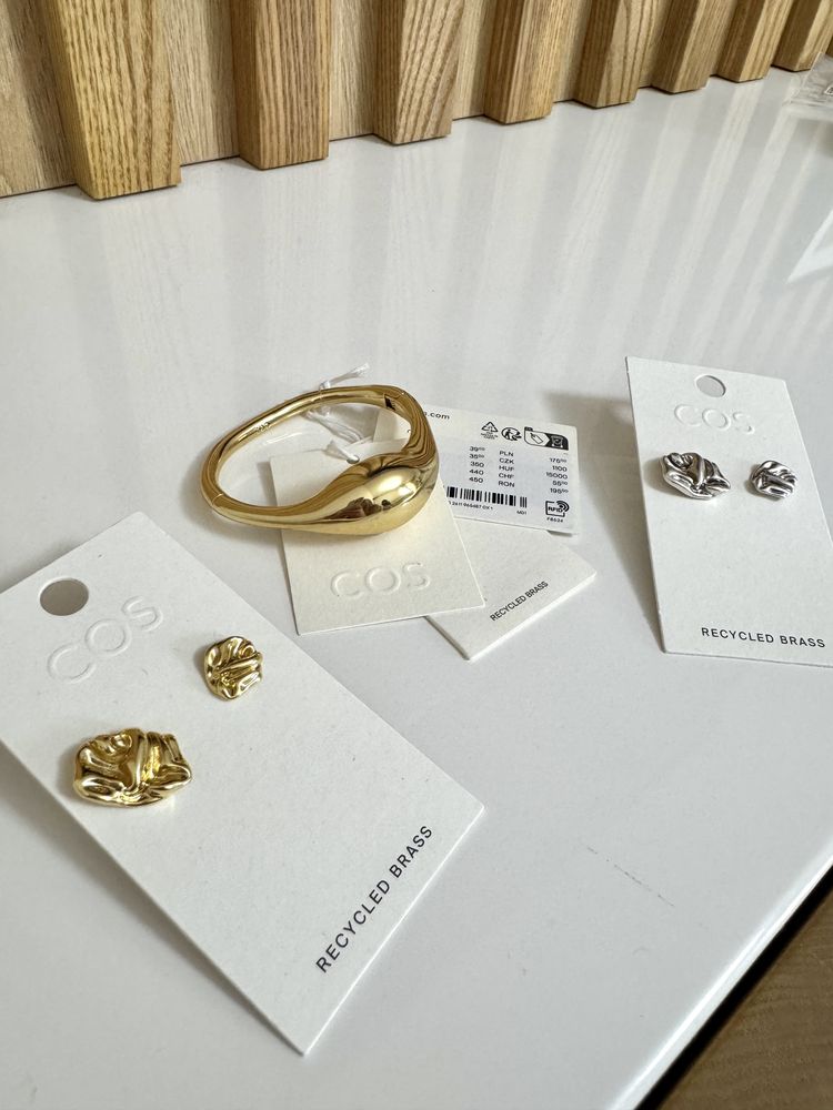 Сережки COS аксесуари прикраси кос