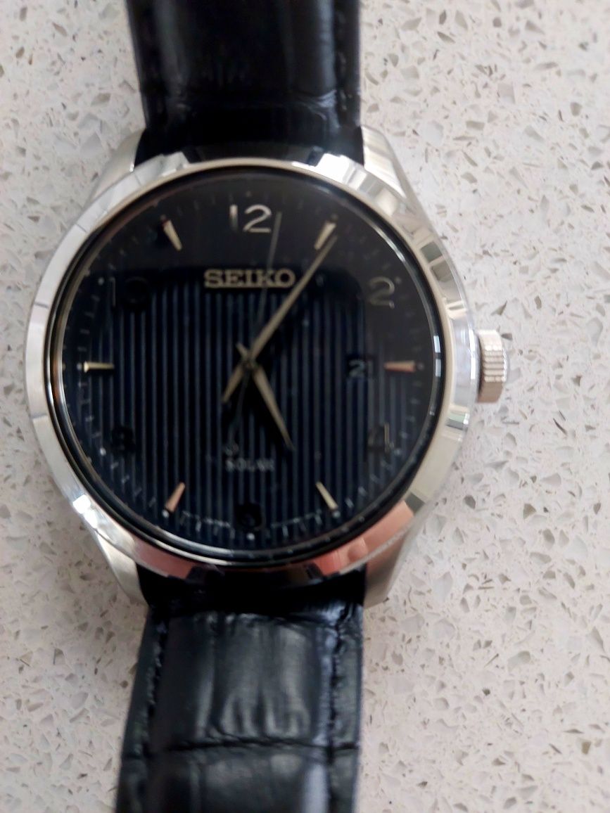 Zegarek meski Seiko solar V157 jak nowy