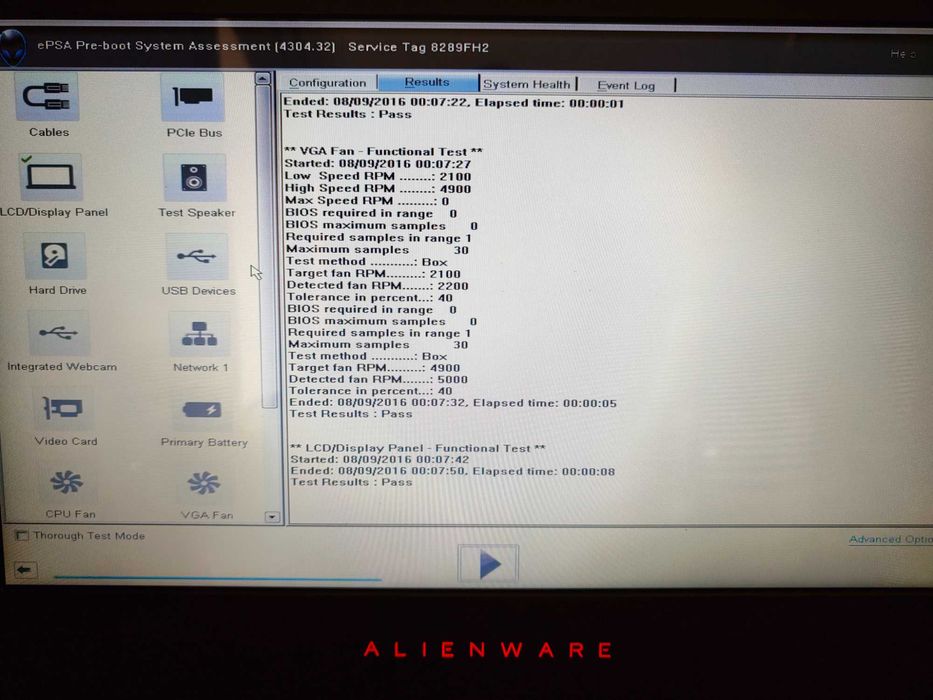 Dell Alienware 15 R3- i7-7700HQ/GTX1070 під ремонт