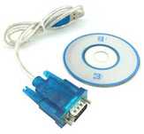 Переходник Адаптер USB->RS232 COM-порт HL-340 с диском DB9 rs-232 1.5м