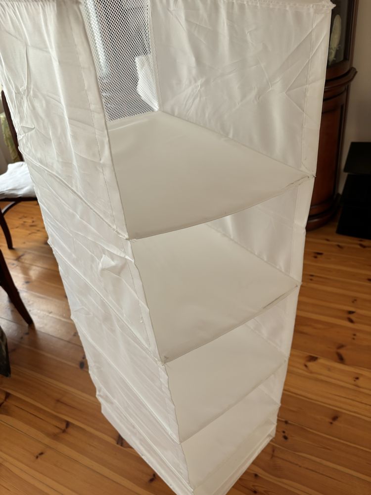 Ikea - bielizniarka materialowa do zawieszenia w szafie