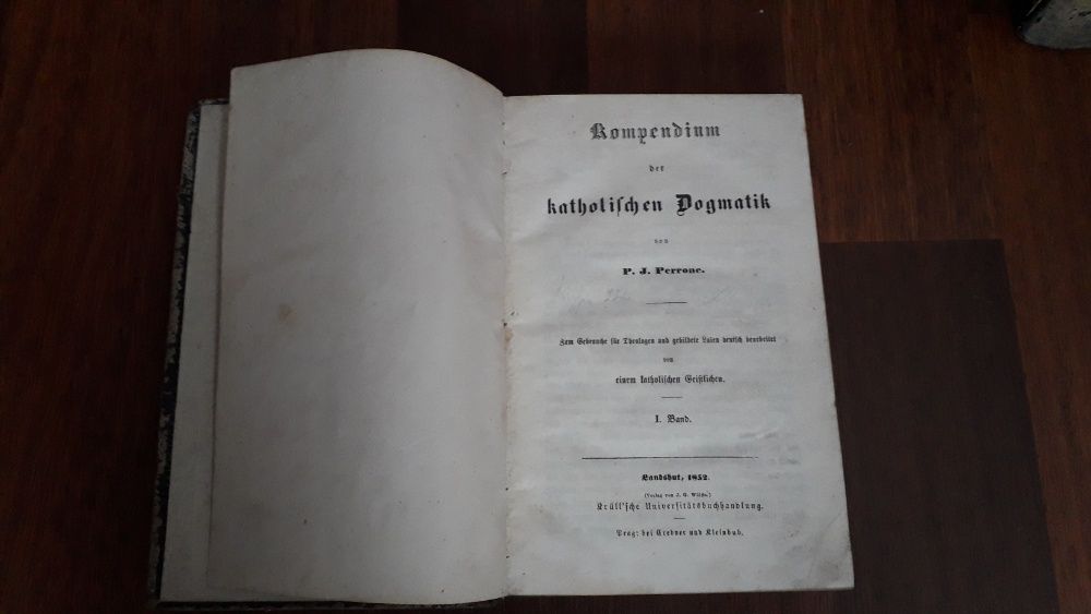 Kompendium der katholischen Dogmatik 1852r