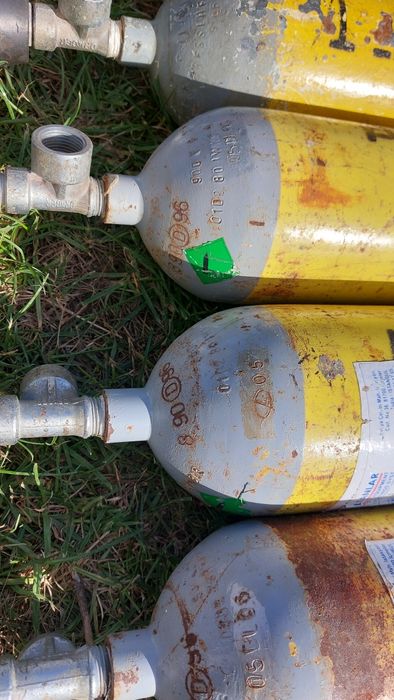 DRAGER Стальные воздушные баллоны высокого давления -200 бар.