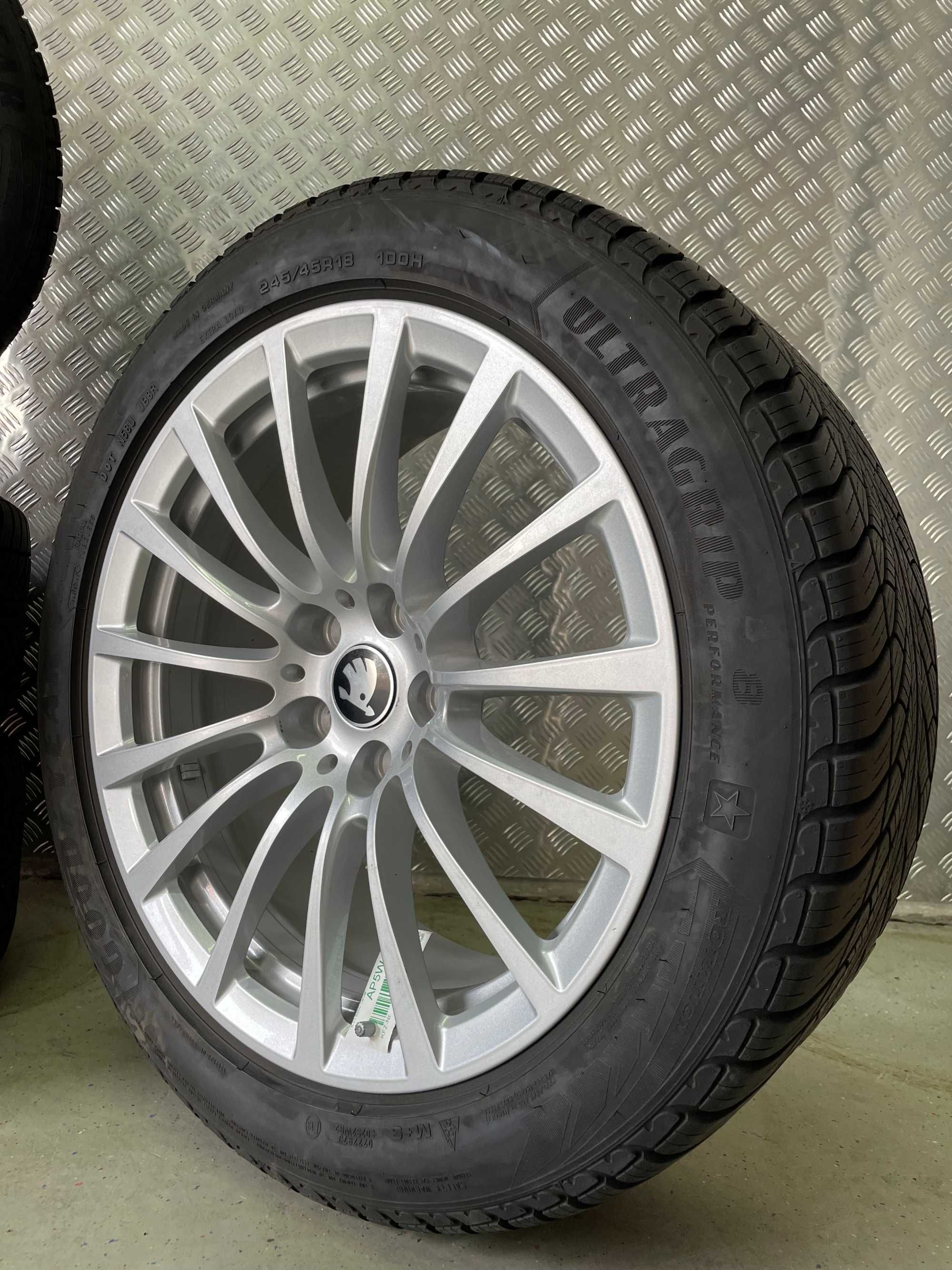 Koła Felgi Opony Skoda 8x18 5x112 Adax Koźle