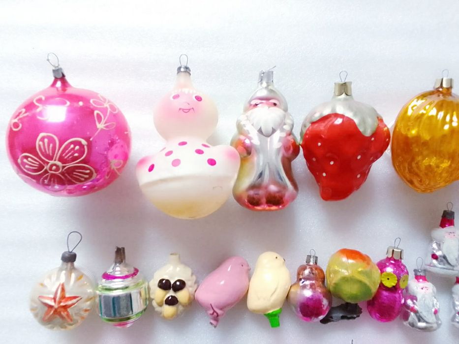 Ёлочные игрушки СССР