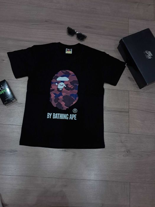 Koszulka bape fioletowa