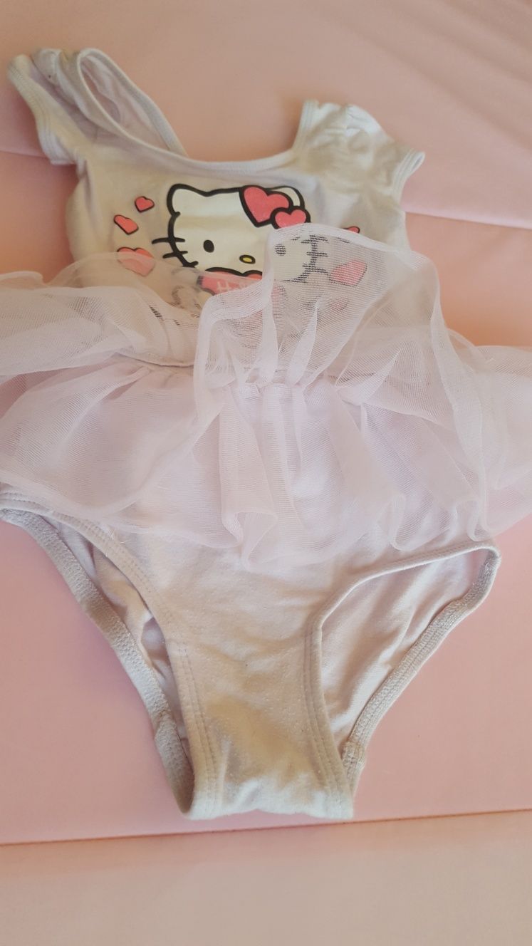 Body baletowe, balet, gimnastyka artystyczna, H&M 2-4 lata 92-110