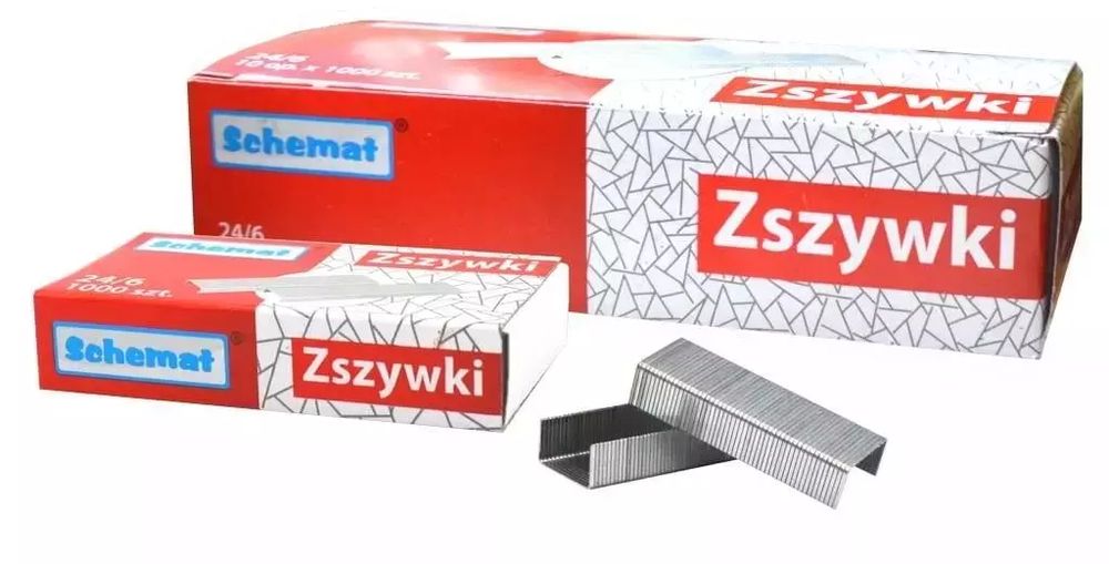 Zszywki 24/6 1000szt. Schemat