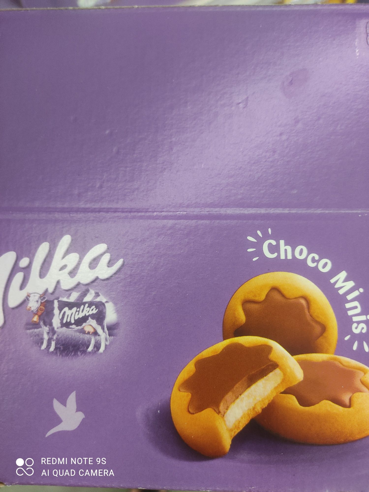 Міні бісквіт мілка(milka) choco minis