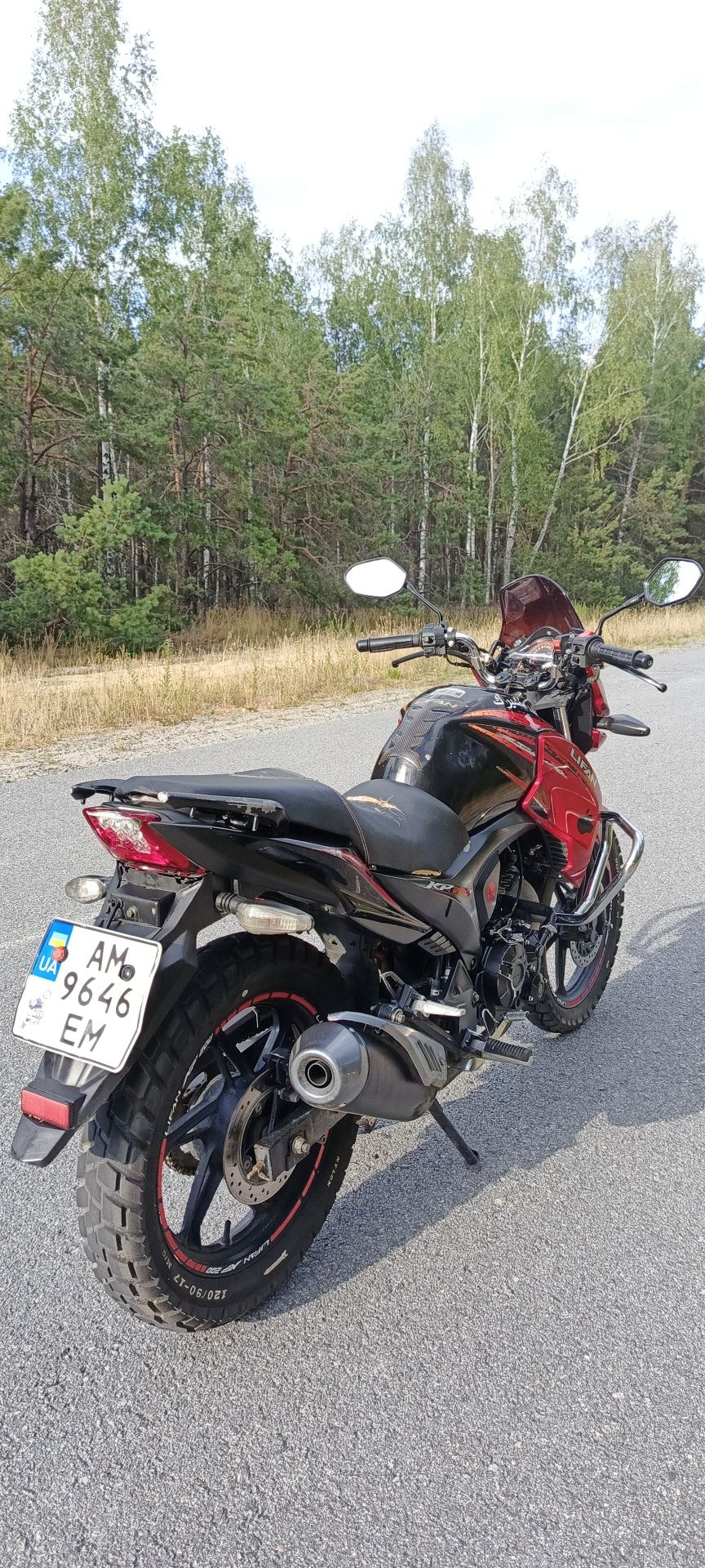 Продам мотоцикл Lifan kp 200