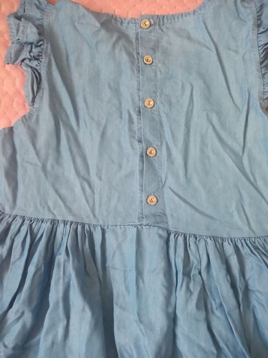 Jeansowa sukienka babydoll