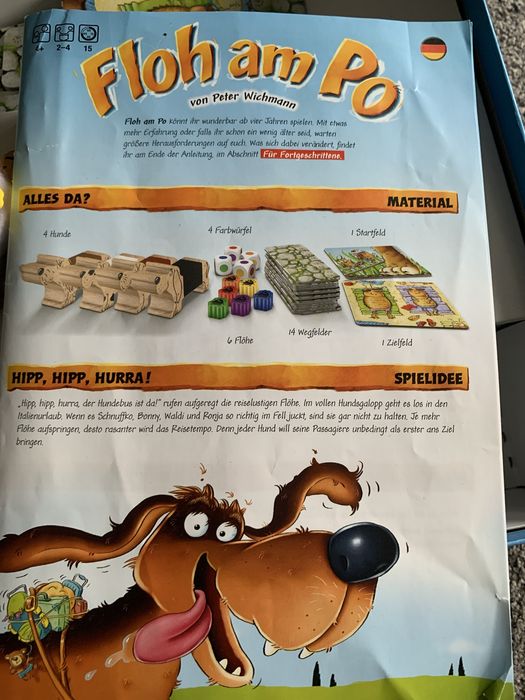 Настільна гра «блохи»