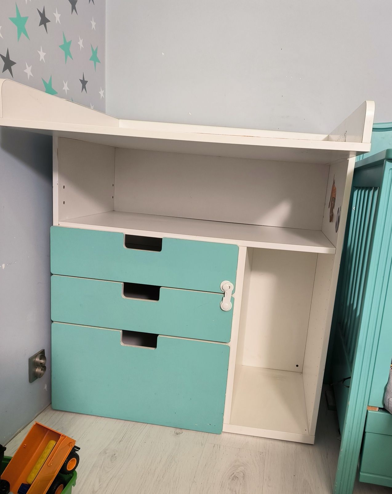 Przewijak stół do przewijania biurko Ikea