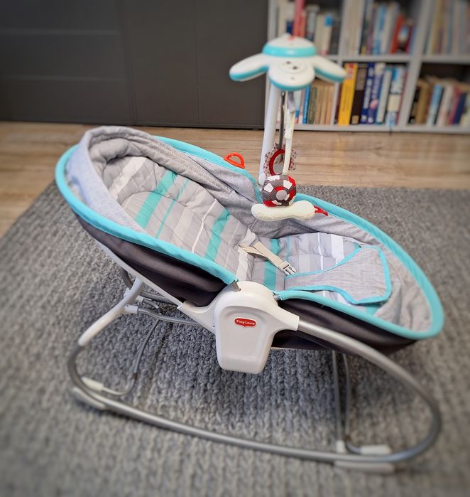 TINY LOVE Wielofunkcyjny leżaczek-bujaczek z funkcje krzesełka 3w1