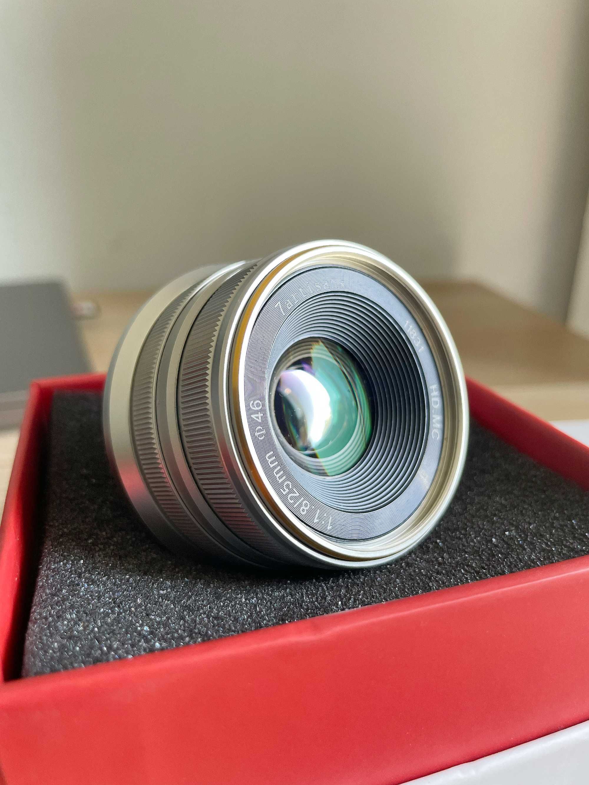 7artisans Lente 25mm f/1.8 p/ Sony E-Mount (Cinza)