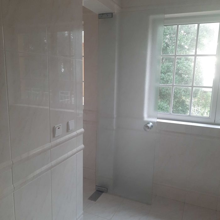 Porta de vidro temperado