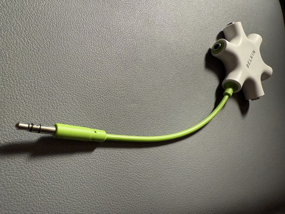 Belkin RockStar 5 x 3,5mm jack audio spliter. Rozgałęźnik audio