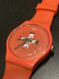 Zegarek Swatch czerwony