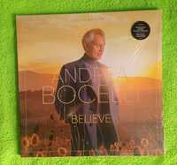 Винил фирменный  Andrea Bocelli – "Believe" (2-LP) Made in Germany.