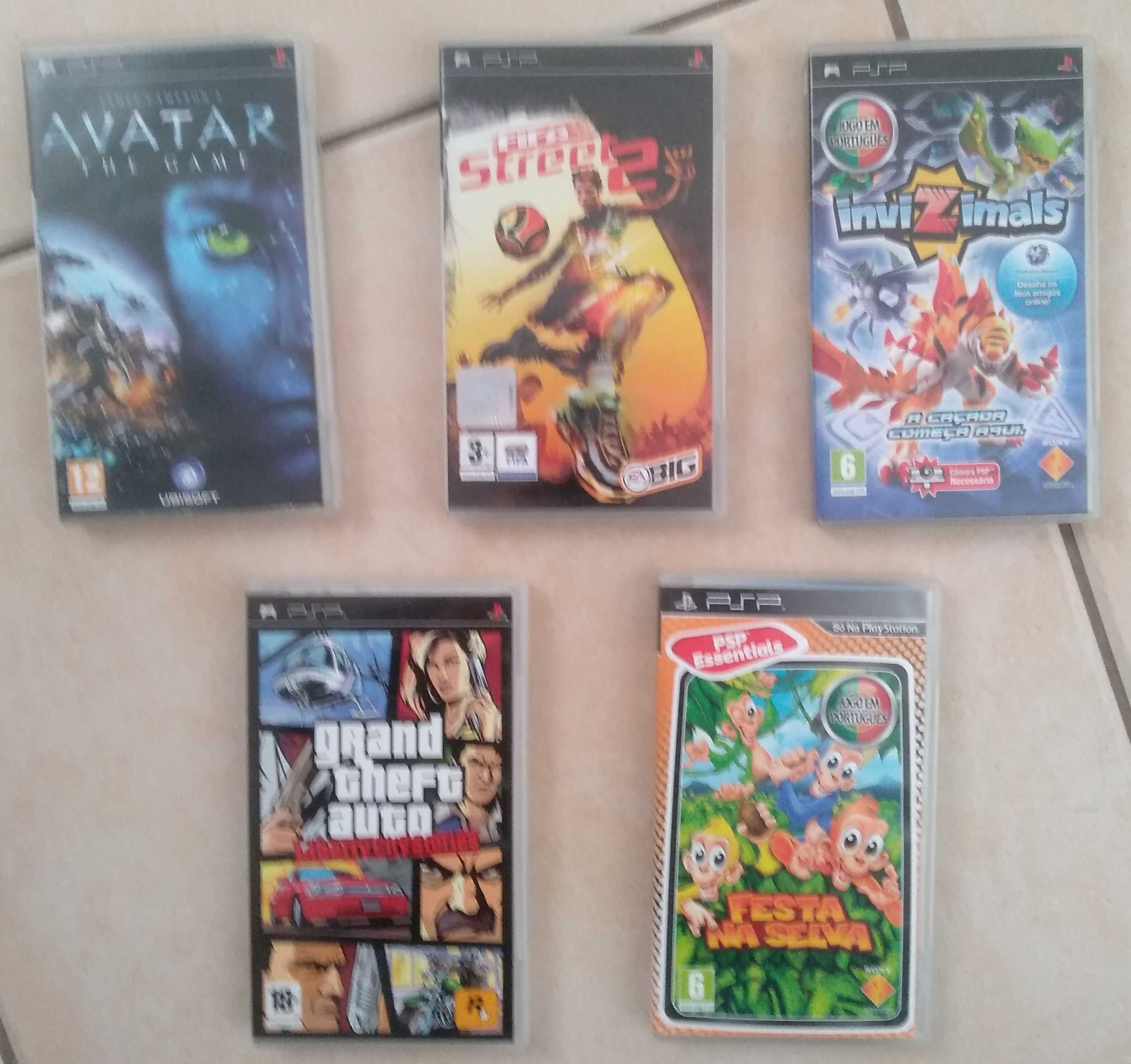 5 jogos para PSP