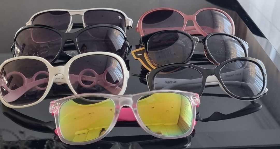 Zestaw okularów przeciwsłonecznych okulary
