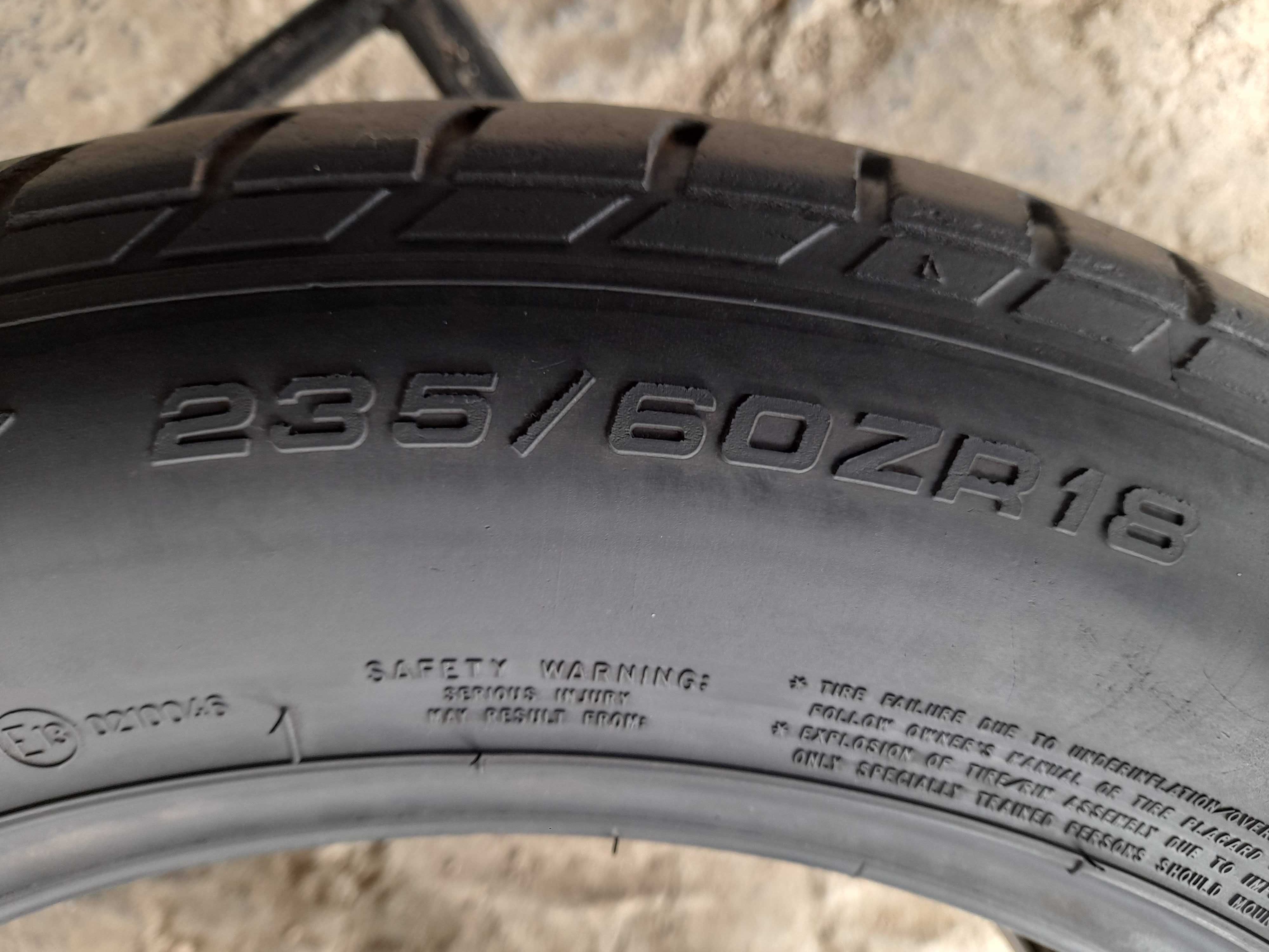 Літні шини 235/60 R18 Goodyear eagle f1suv 4*4