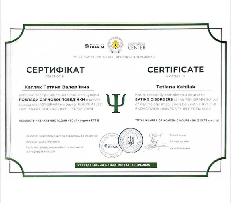 Магістр психології