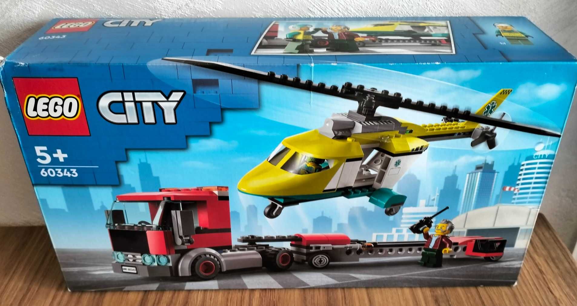 LEGO City 60343 Laweta helikoptera ratunkowego