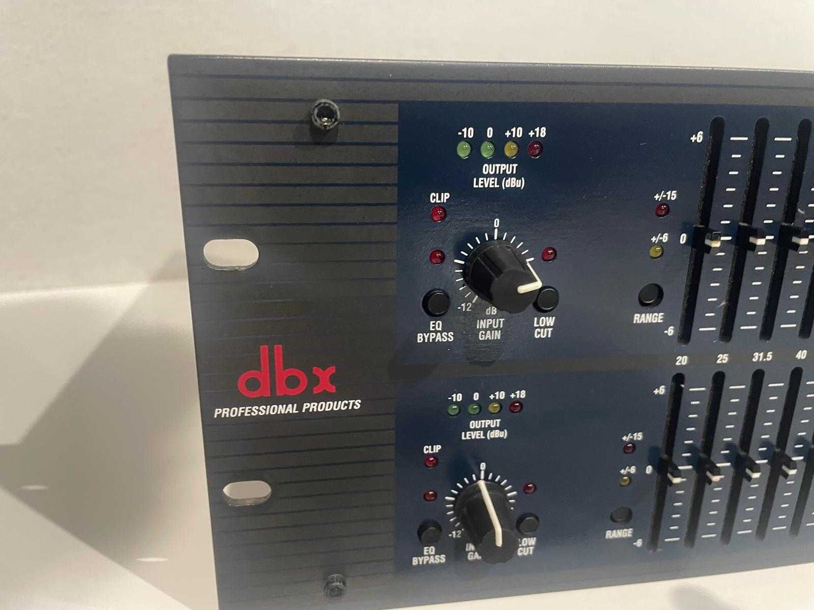 Equalizador grafico dbx 1231 como novo.