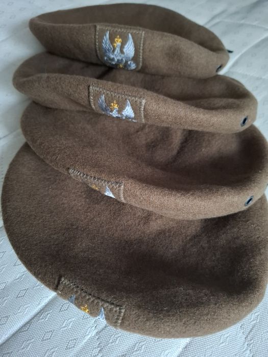 Beret Oliwkowy WOT nowy.