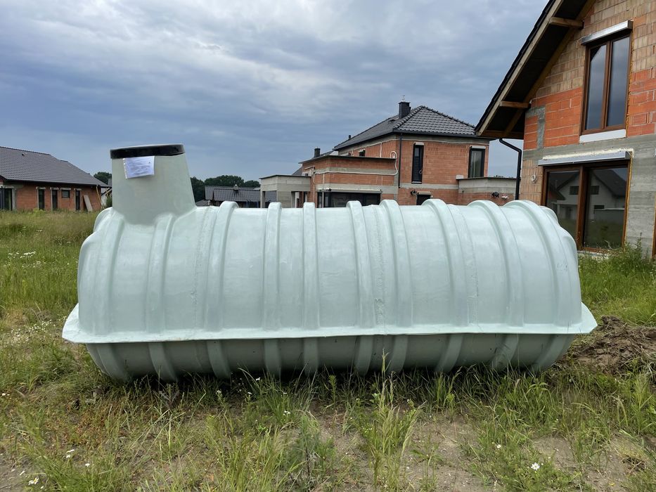 Zbiornik 7000 na szambo, ścieki, deszczówkę, włókno szklane, plastik