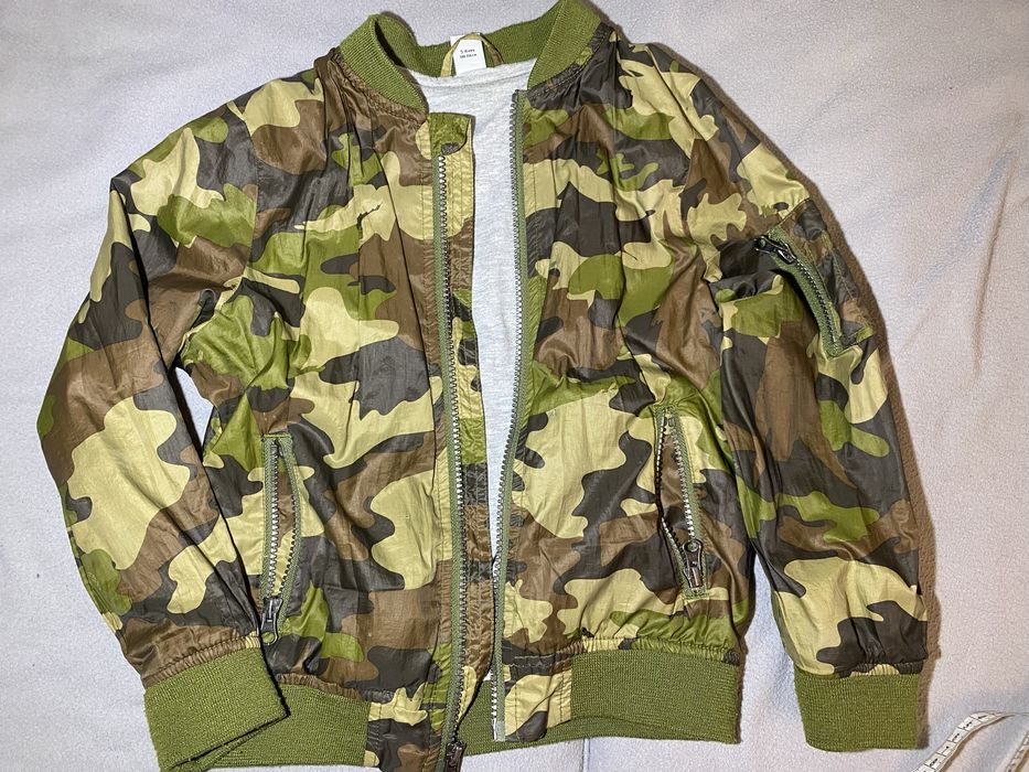 Вітрівка камуфляжна, бомбер.