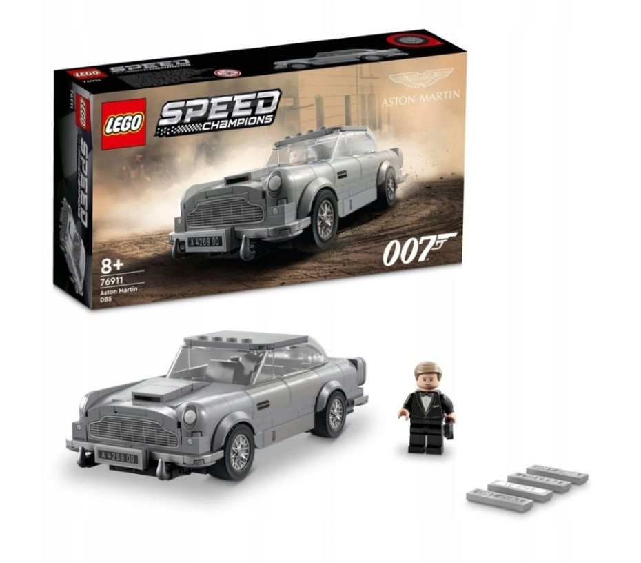 NOWY! LEGO Speed Champions 76911 Agent 007