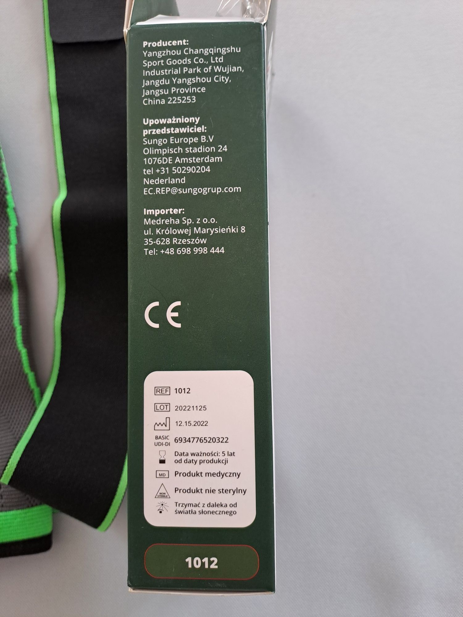 Orteza kolana, stabilizator stawu kolanowego, opaska r. M