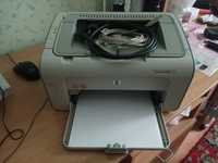 Принтер лазерний HP1005 повністю справний, використовувався вдома