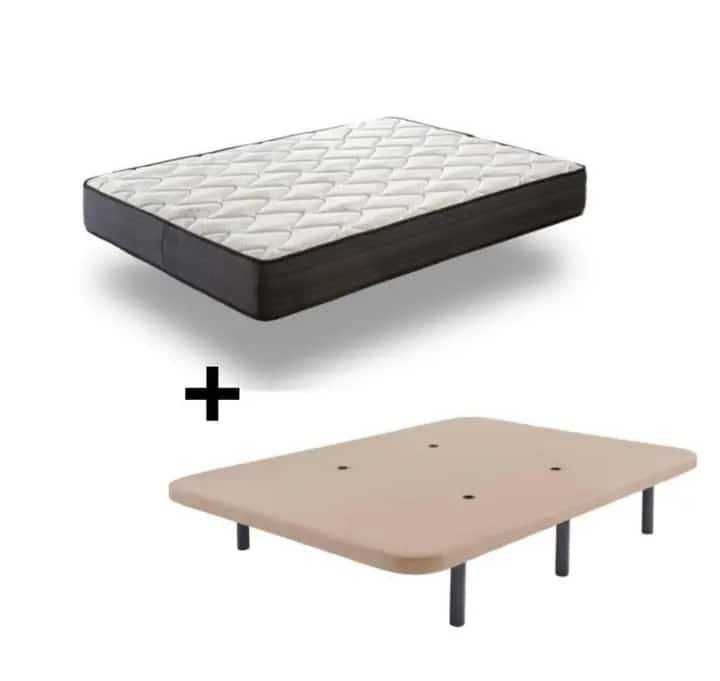 LIQUIDAÇÃO! BASE ESTOFADA + COLCHÃO 90X190 + PORTES POR 212€