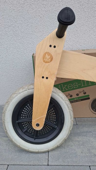 Wishbone bike 3w1 rowerek biegowy NATURAL najniższy !!!