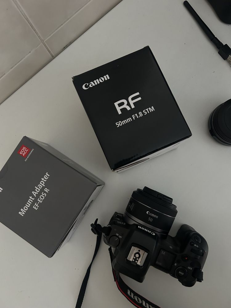 Canon EOS R + RF 50mm f/1.8 STM + Адаптер EF-EOS R
