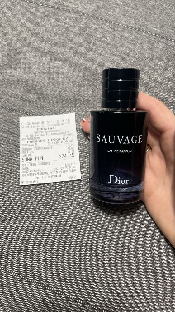 Parfum Sauwage Dior 60 ml