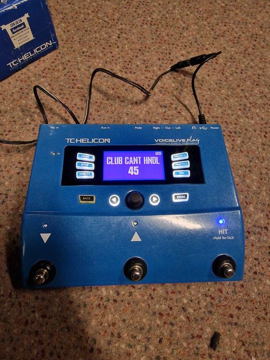 TC Helicon VoiceLive Play efekt do wokalu